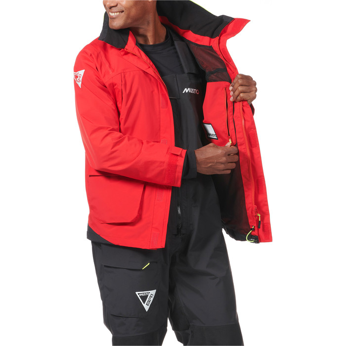 2024 Musto Hombre Br1 Chaqueta De Vela De Canal 82399 - True Red